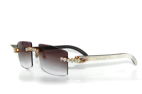 cartier buffalo glasses|buffalo cartier glasses with diamonds.